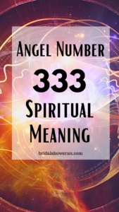 333 Angel Number Meaning For You | Bridal Shower 101