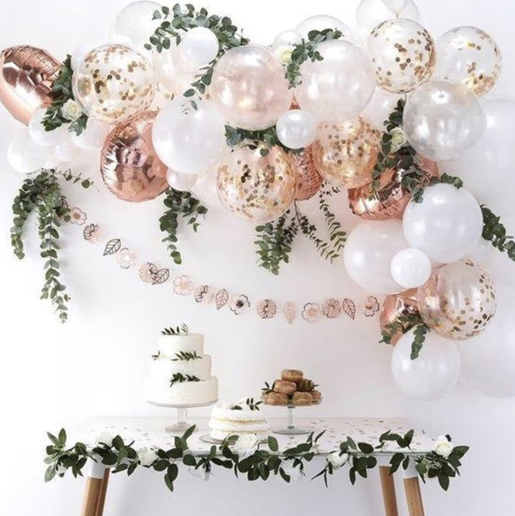 last-minute easy bridal shower decorations 1