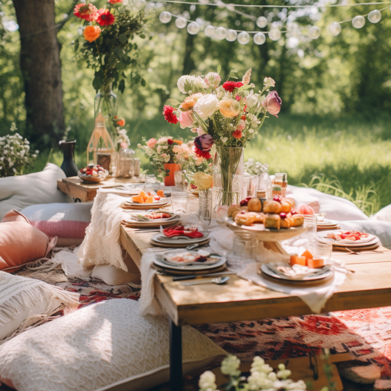 Insanely Cute Picnic Bridal Shower Ideas