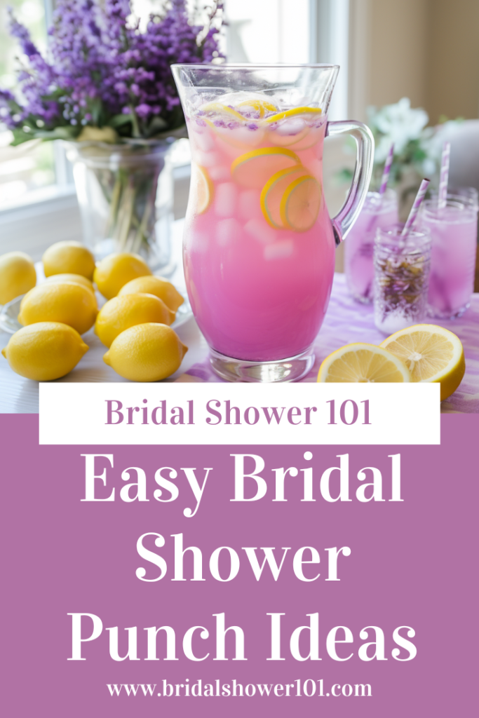bridal shower punch