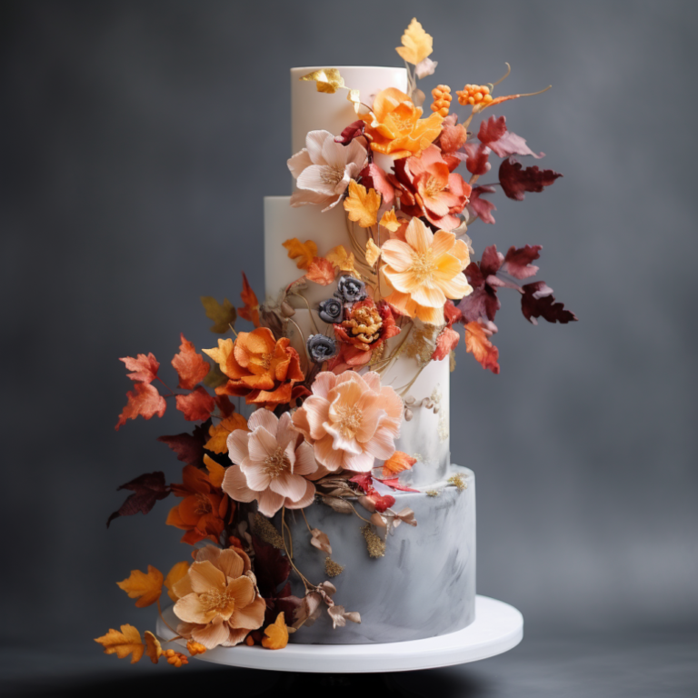 20 Fall Wedding Cakes and Flavors | Bridal Shower 101