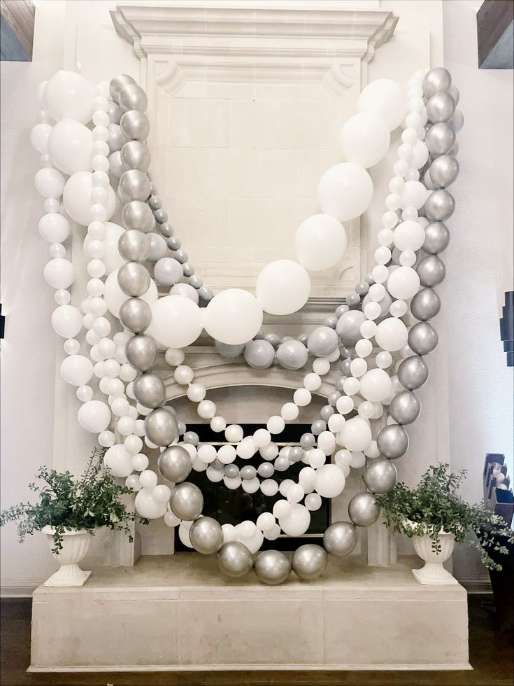 Pearls and Prosecco Bridal Shower Decorations