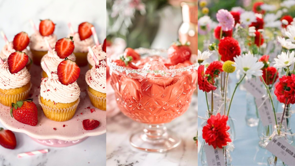 strawberry bridal shower