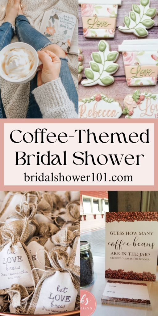 coffee themed bridal shower ideas