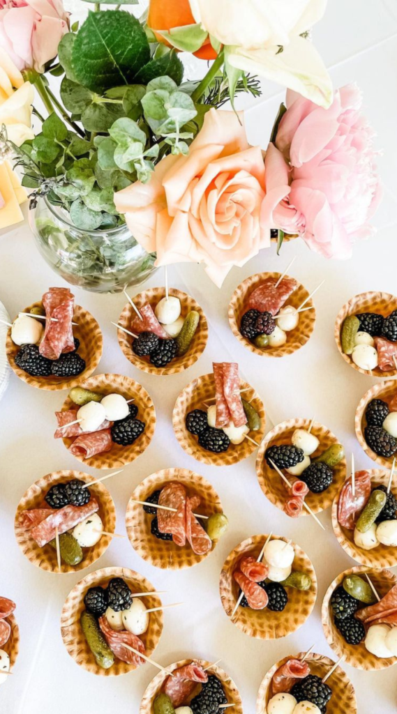 she's been scooped up bridal shower food ideas