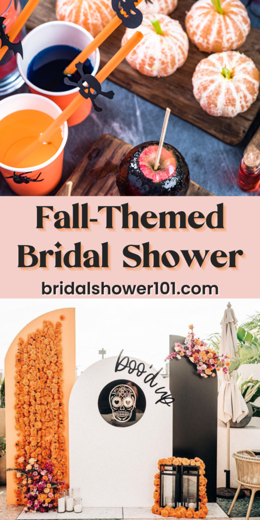 fall themed bridal shower