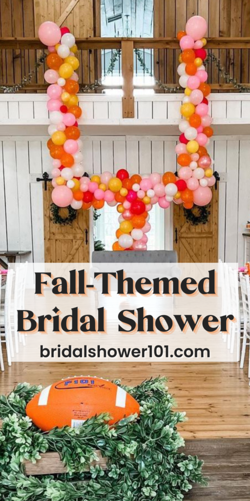 fall themed bridal shower