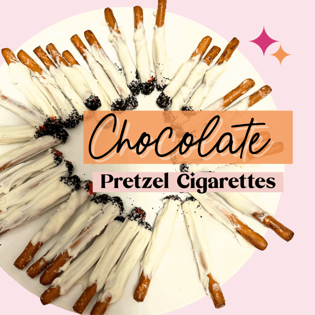 Chocolate Pretzel Cigarettes In 5 Easy Steps Bridal Shower 101 Chocolate Pretzel Cigarettes In 5 Easy Steps Bridal Shower 101