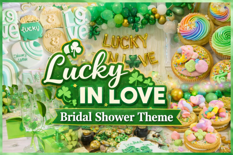 Lucky in Love: St. Patrick Day Bridal Shower Theme